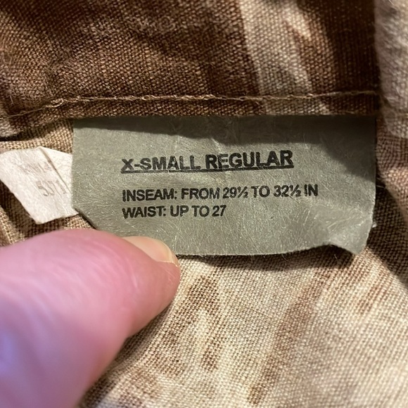 Tru-Spec Camouflage bdu pants size x-small regular - Picture 3 of 4